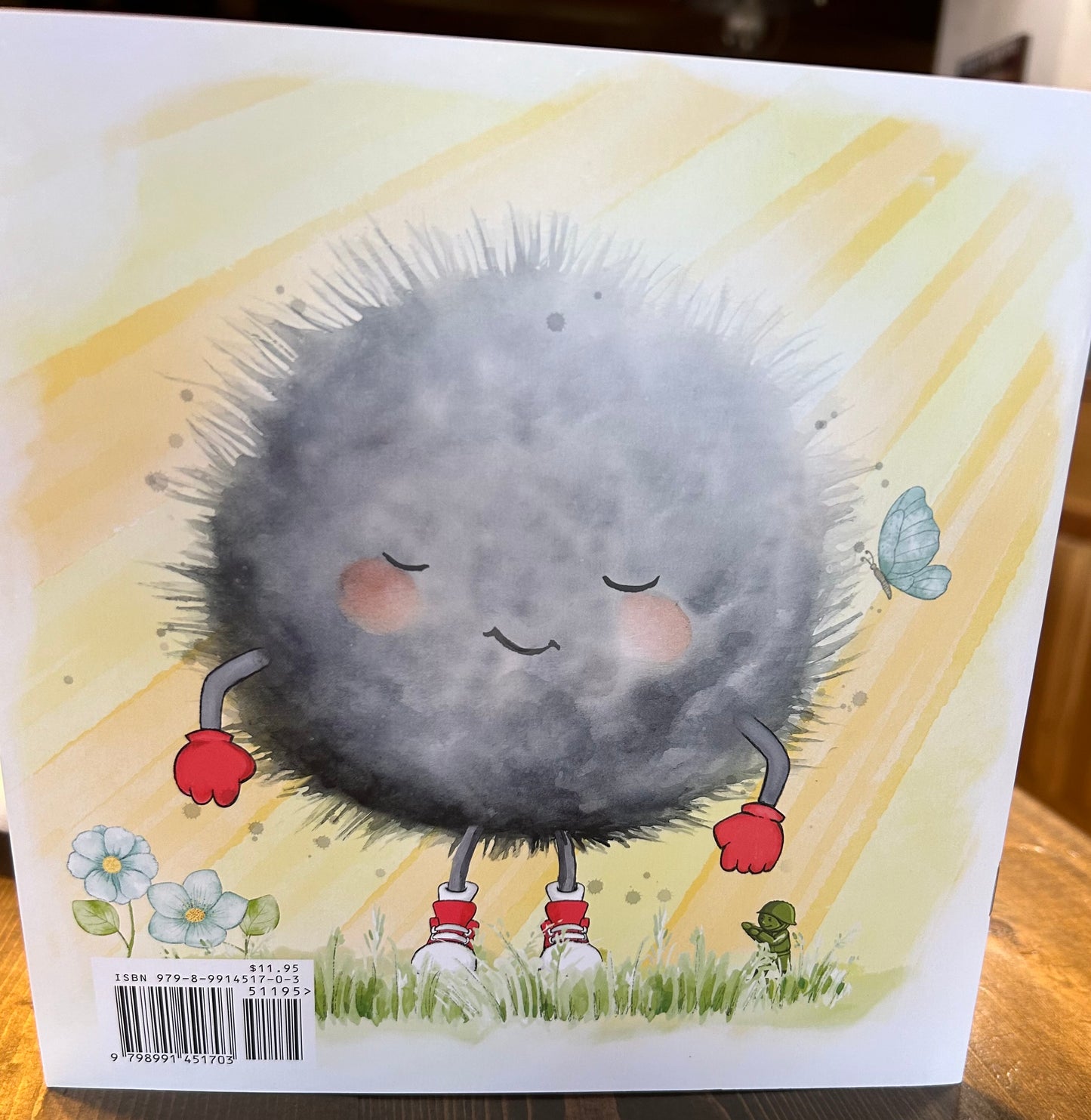 Larry the Dust Bunny Helps His Friend - Book