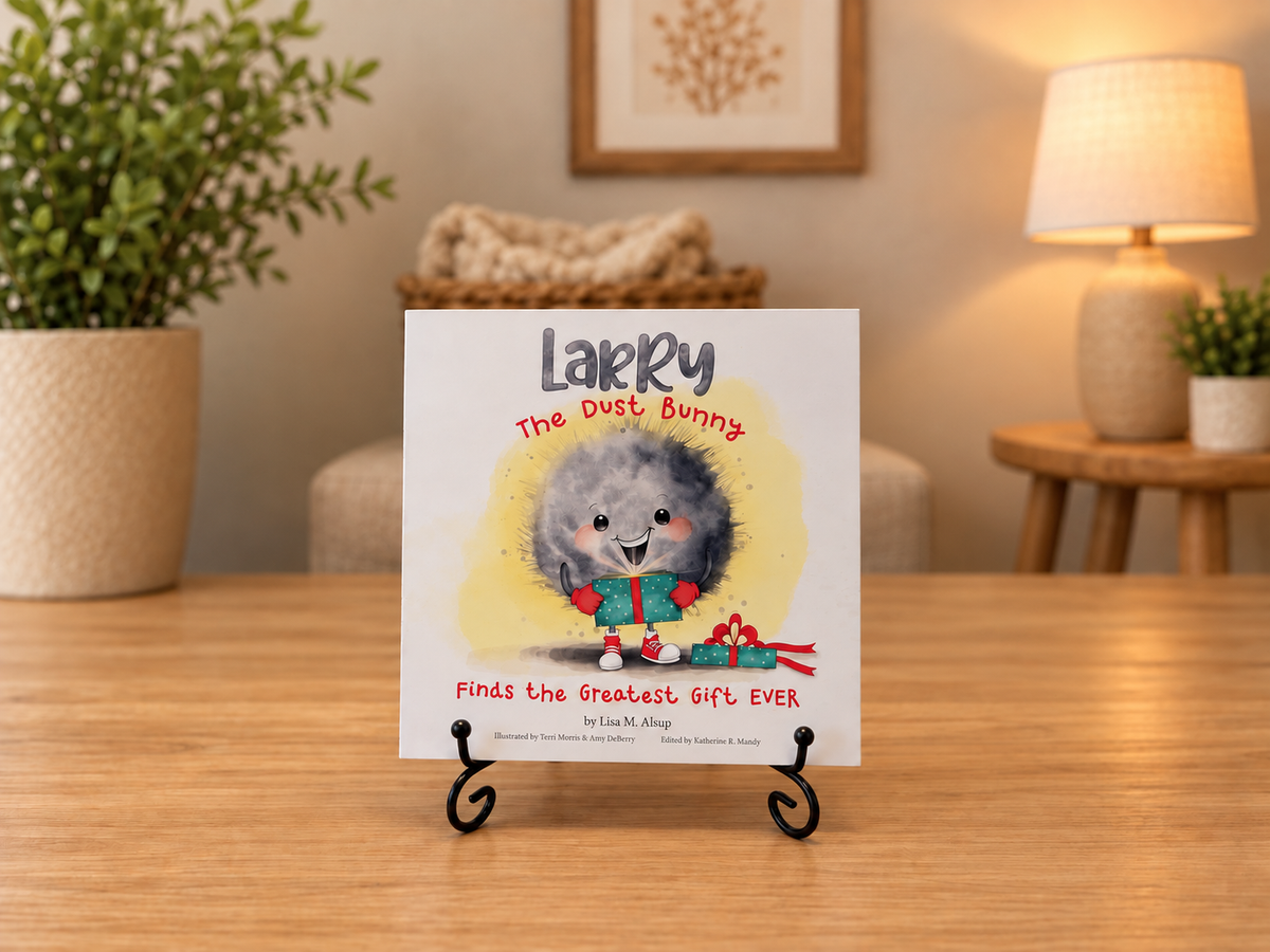 Larry the Dust Bunny Finds the Greatest Gift EVER - Book 3