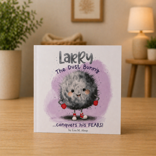 Larry the Dust Bunny Conquers His Fears - Book 2